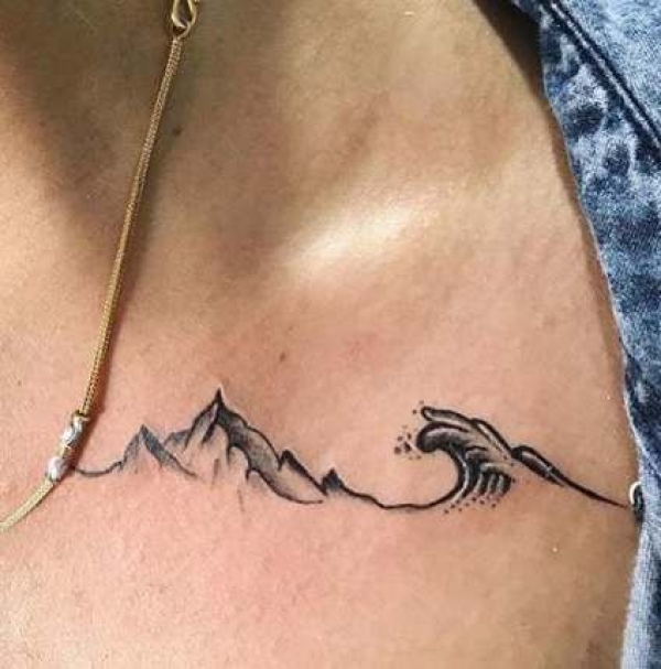 Simple and attractive Tattoo design for women